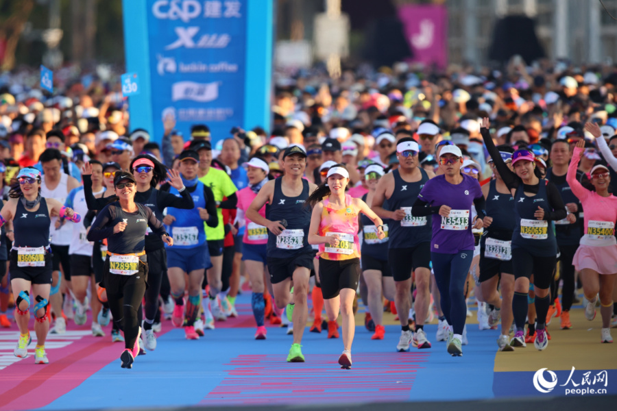 比赛现场。人民网记者 陈博摄