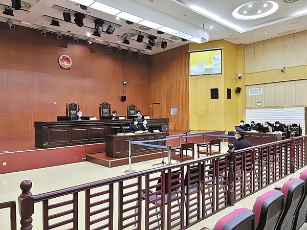 中国鲎成为国家二级保护野生动物后，同安区法院开庭审理厦门第一起非法买卖中国鲎案件。