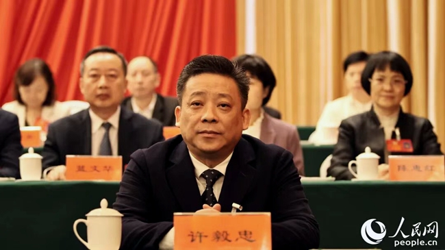 许毅忠。人民网记者 李昌乾摄