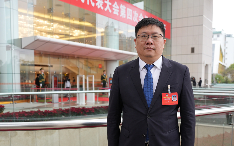 福建省政協委員、中國僑聯委員陳偉。受訪者供圖