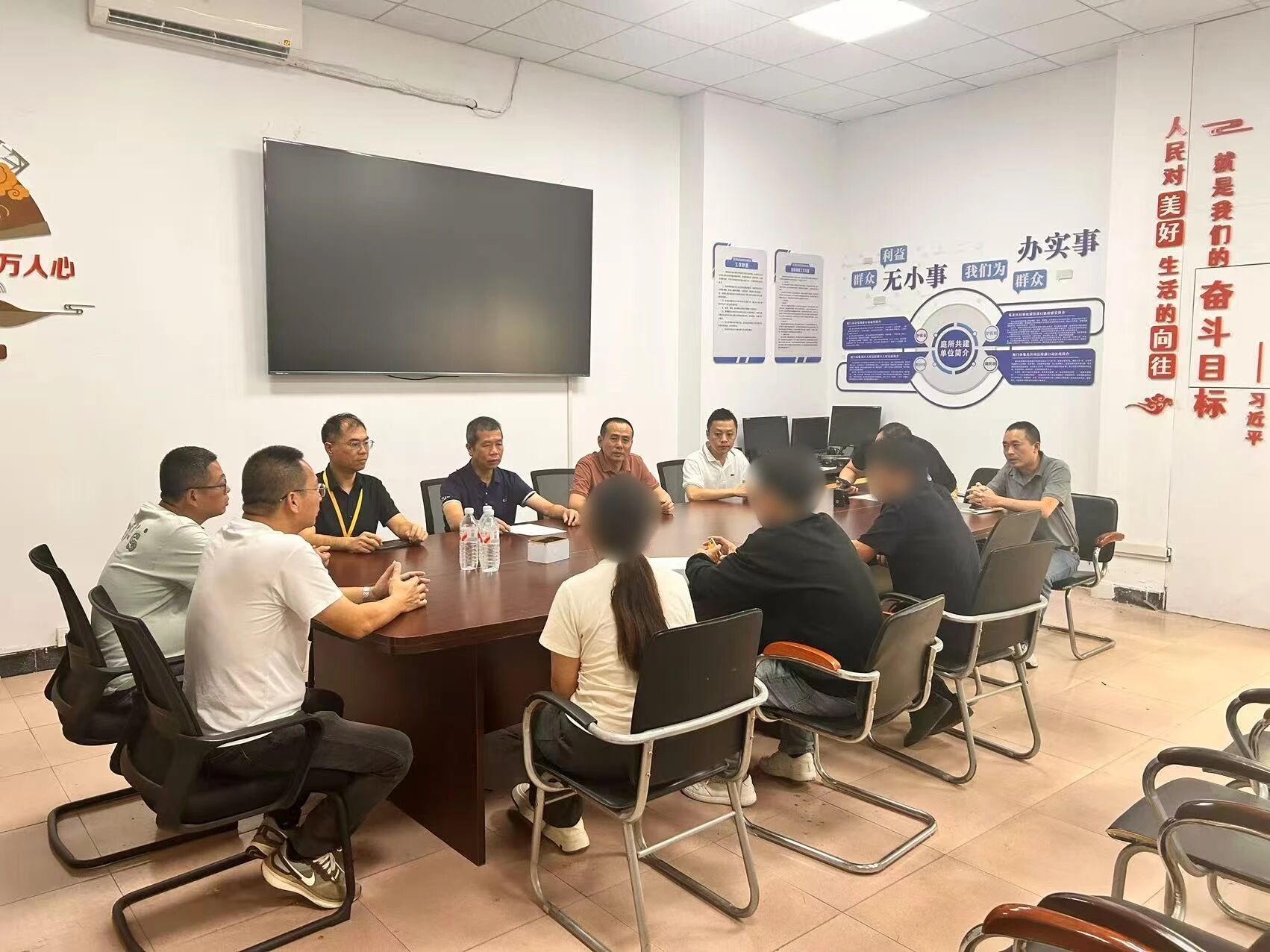 “庭所聯調”現場