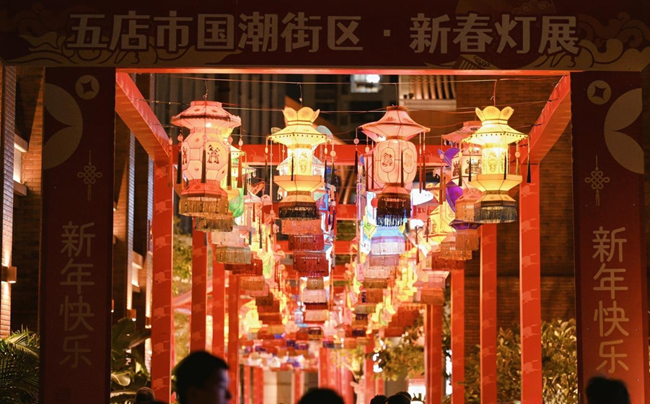 新春灯展。晋江市融媒体中心供图