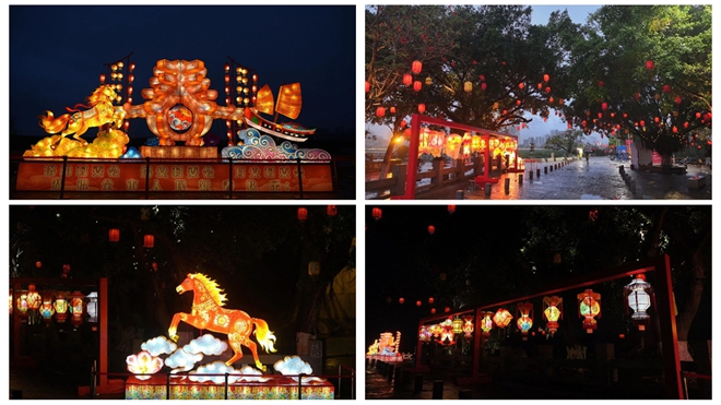 灯会现场