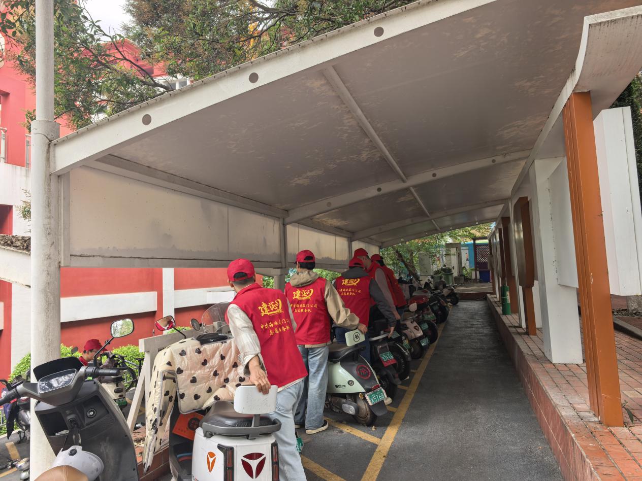  “规范停车秩序·共建文明校园” 志愿服务活动