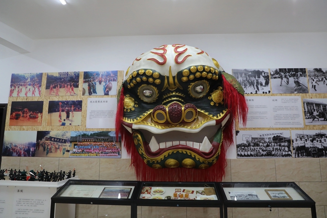 霞洲青狮阵已有上百年的历史