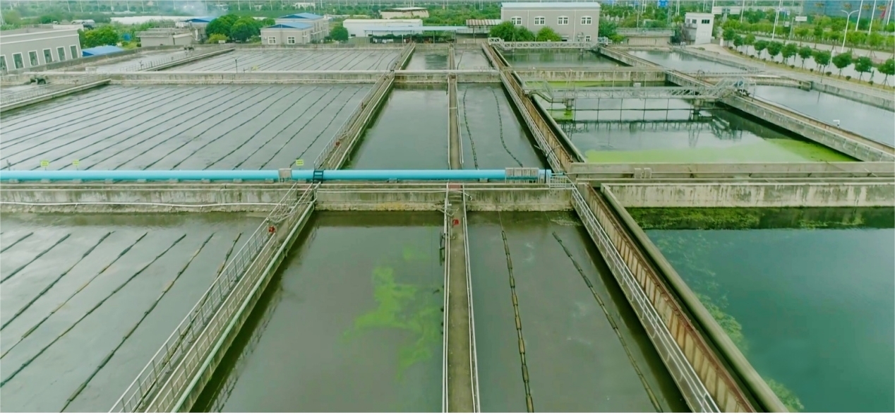 福清融元污水处理厂。福州市水利局供图