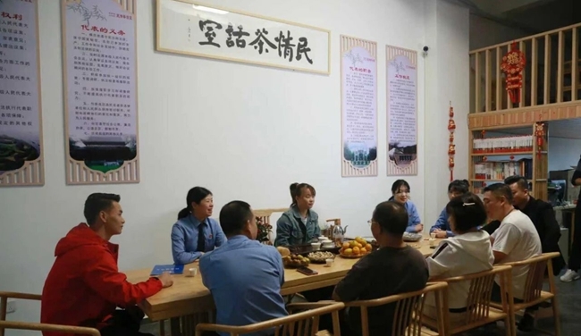 “吃茶話事解紛促和”工作法鋪就基層善治之路