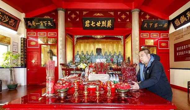 全國唯一紀念解放軍的廟宇迎來新守廟人