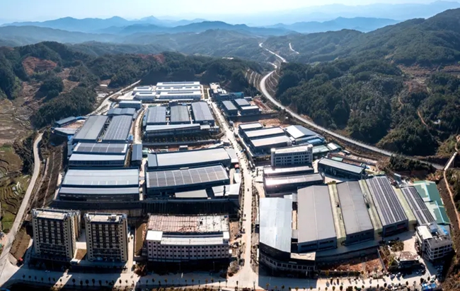 屏南家居制造产业园。屏南县委宣传部供图