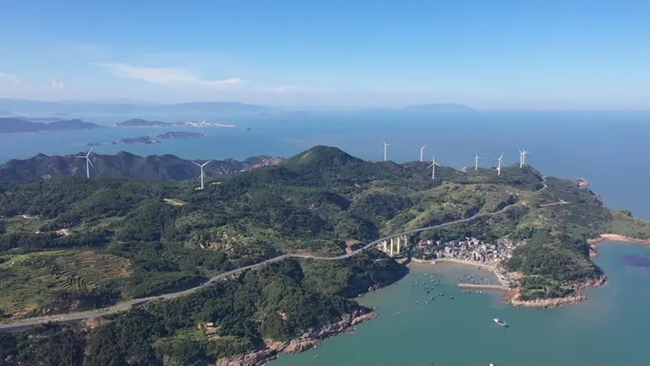 霞浦“东海1号”观光道。张羽摄