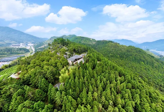 周宁县“三库”生态文明学习实践基地，生态实践与自然之美共生共融，绘就绿色发展新图景。陈义冰摄