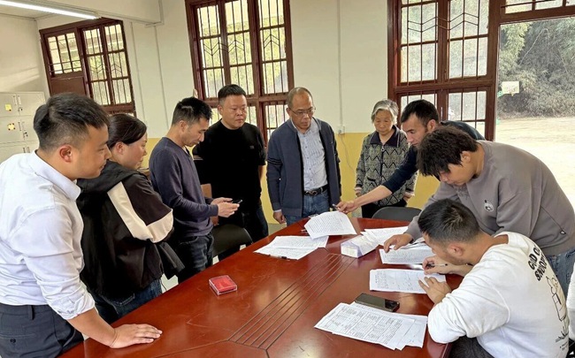 征迁工作现场