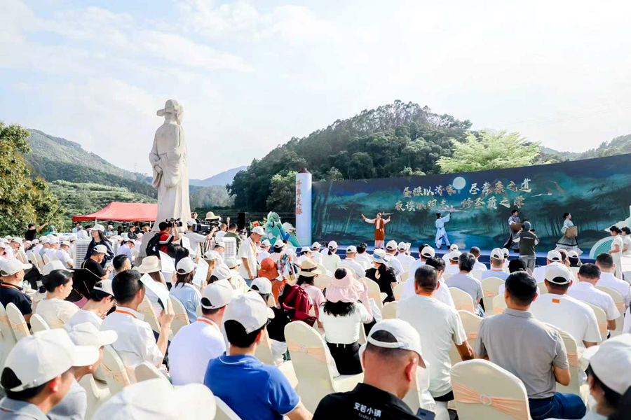 長泰區第五屆全域旅游發展大會現場。長泰區融媒體中心供圖