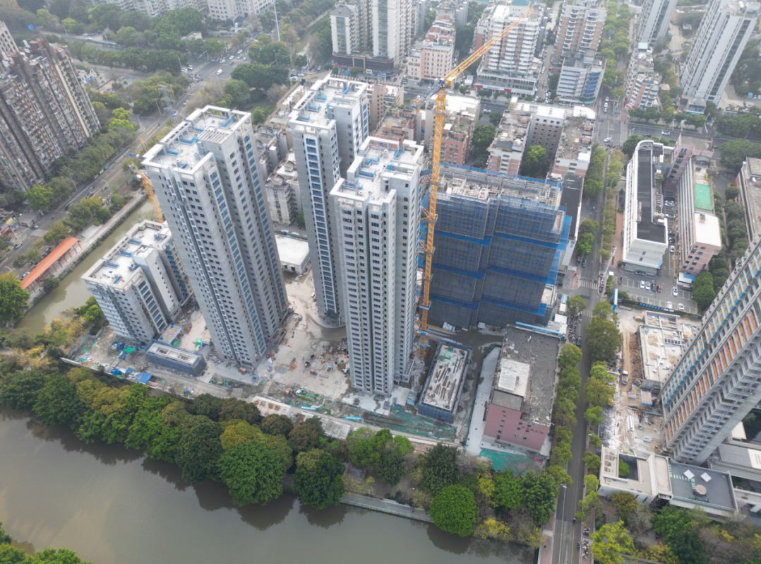 中建海峡海潮佳苑项目建设现场