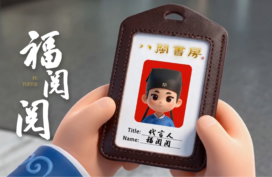 “八閩書房”IP形象