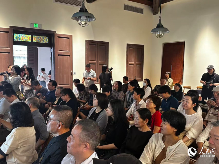 沙龙活动现场。人民网记者 张萌摄