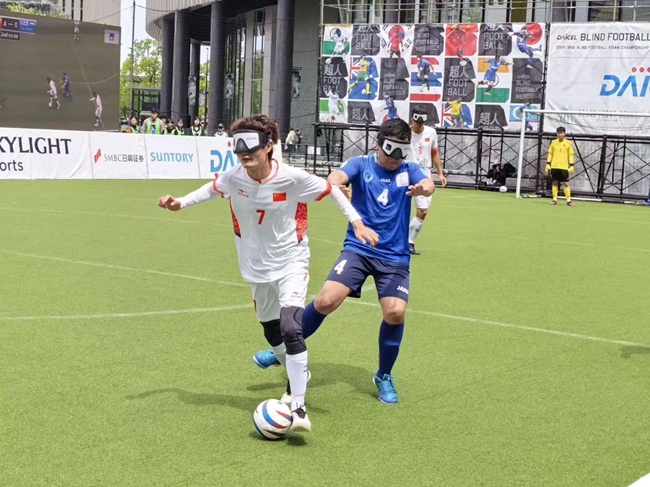 龍岩籍運動員鐘亮參加2026年IBSA盲人足球亞錦賽