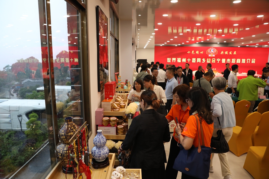 宁德市招商推介会现场