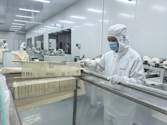 现代工艺改良制作过程，提升金刀索面质量