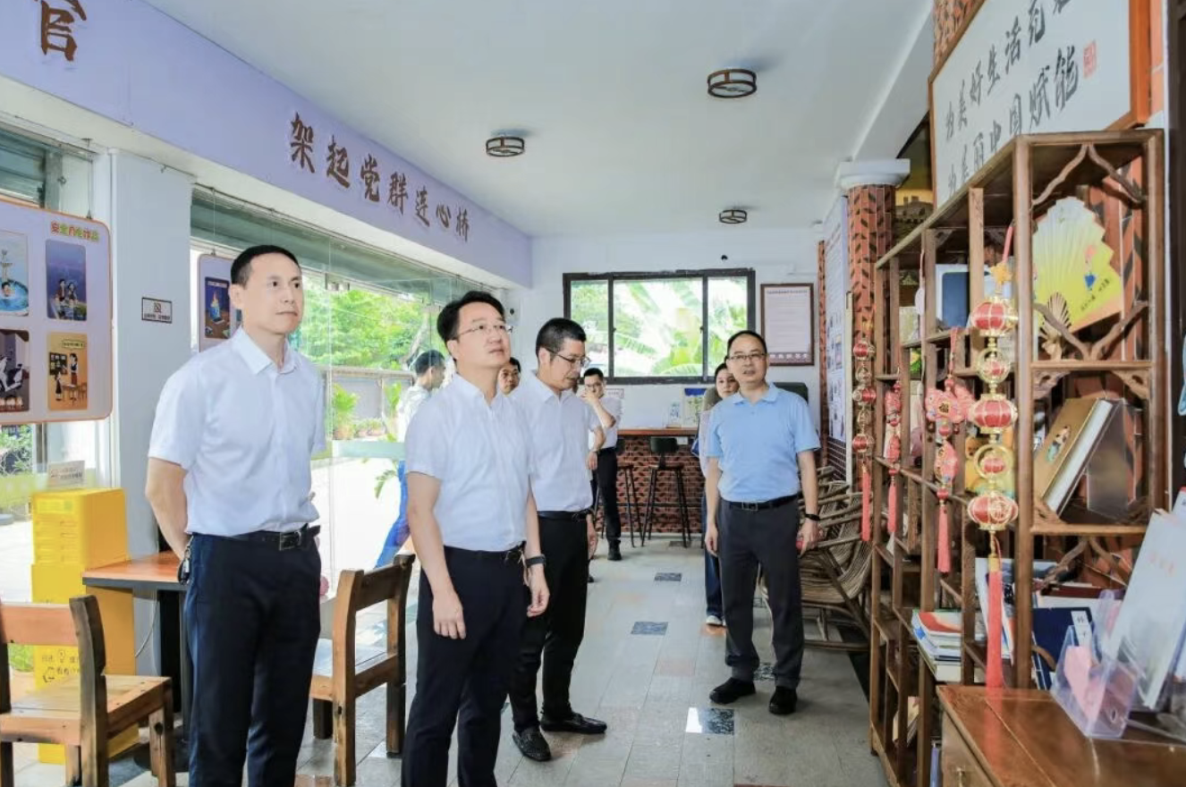 实地观摩泉州台商区特色文明实践精品路线