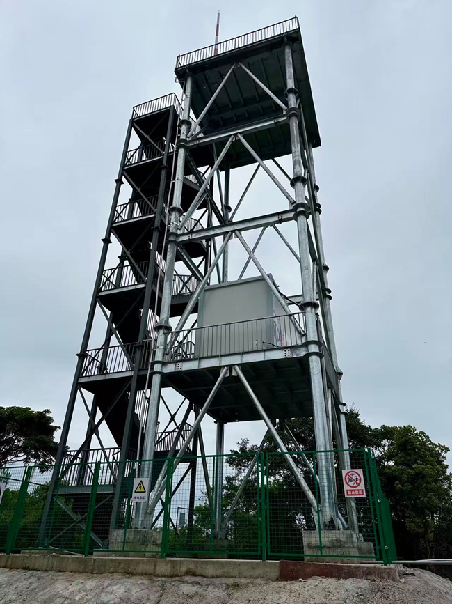 福州首部水利测雨雷达建成