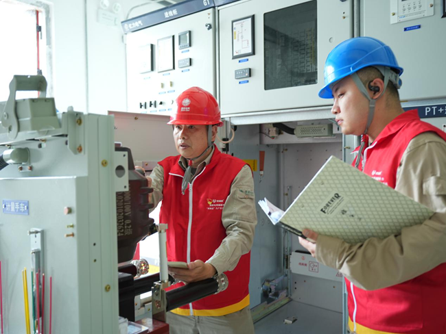 驗收現場。國網長汀縣供電公司供圖