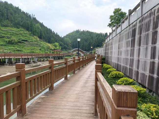 壽寧縣城區防洪排澇工程岩底碓樞紐兩岸水清岸綠