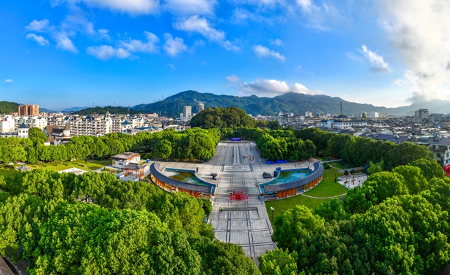 仙屿公园。魏发松摄