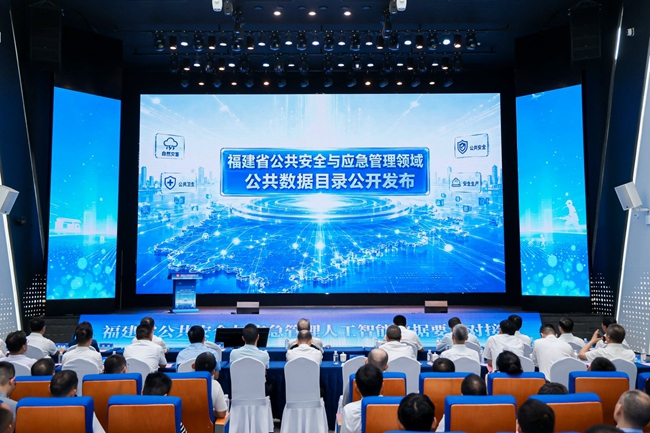 福建省公共安全与应急管理领域公共数据目录公开发布。