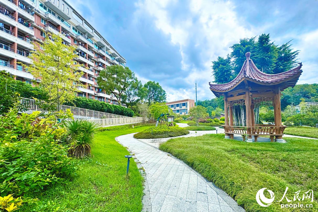 煥然一新的福州市社會福利院。人民網記者 李唯一攝