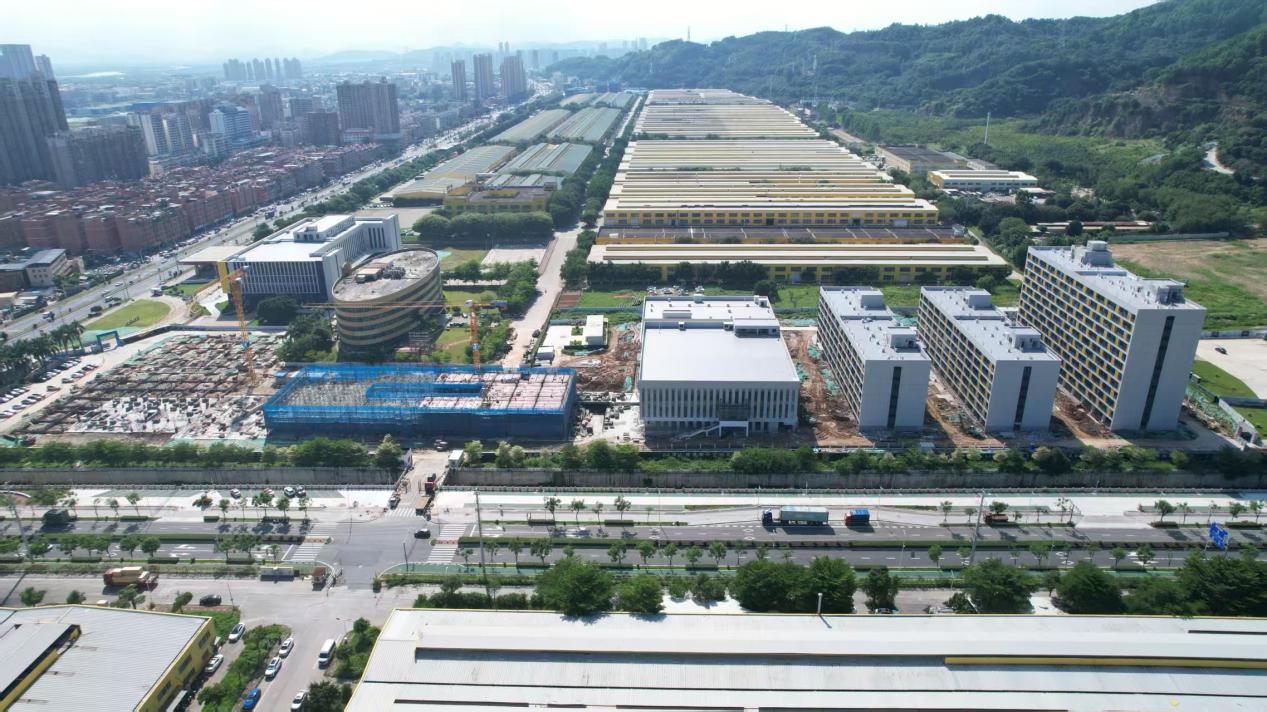 漳州市台商投資區龍池大型工業綜合體改造項目建設如火如荼。漳州市自然資源局供圖