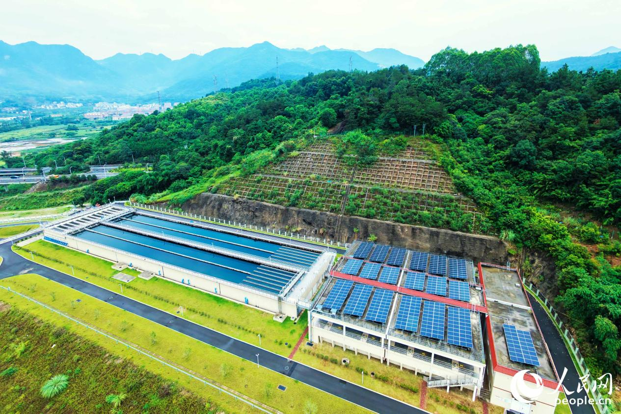 寧德市第三水廠。人民網 林銘賢攝