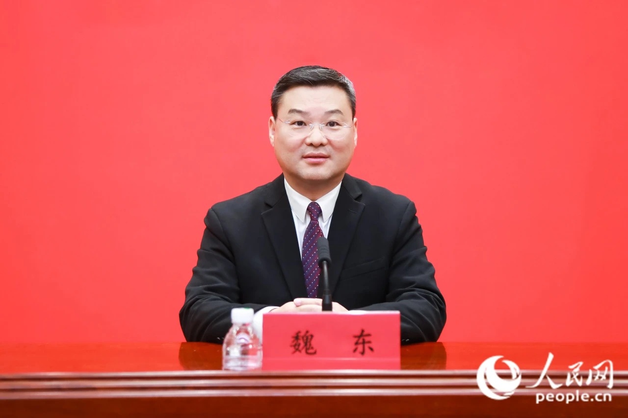 魏东（资料图）。人民网记者 陈永整摄