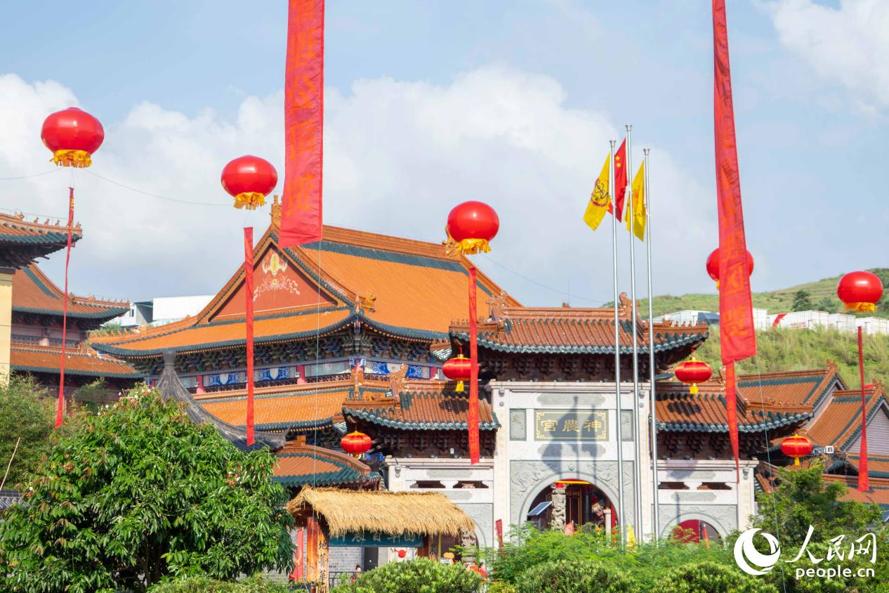 宁德神农宫。人民网 林铭贤摄