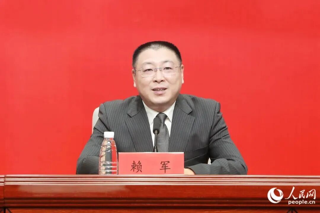 赖军（资料图）。人民网记者 陈永整摄