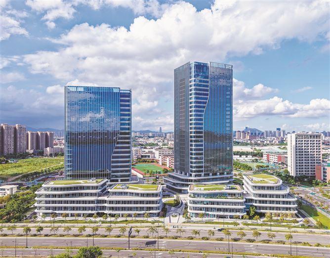 集美区加快推动科技创新和产业创新深度融合。图为位于马銮湾新城的厦门人工智能产业带。林志杰摄