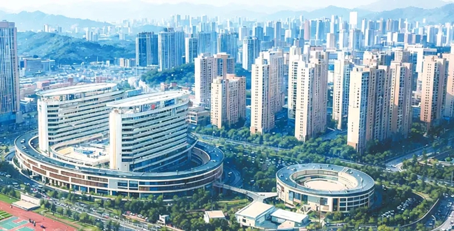 龙岩市第一医院分院。龙岩市融媒体中心供图