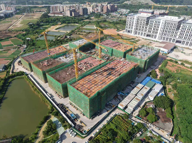 東莞市虎門鎮懷德智造中心一區、二區、三區、四區工程總承包項目