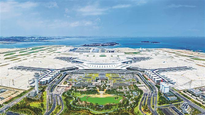 厦门翔安国际机场。洪海浪摄