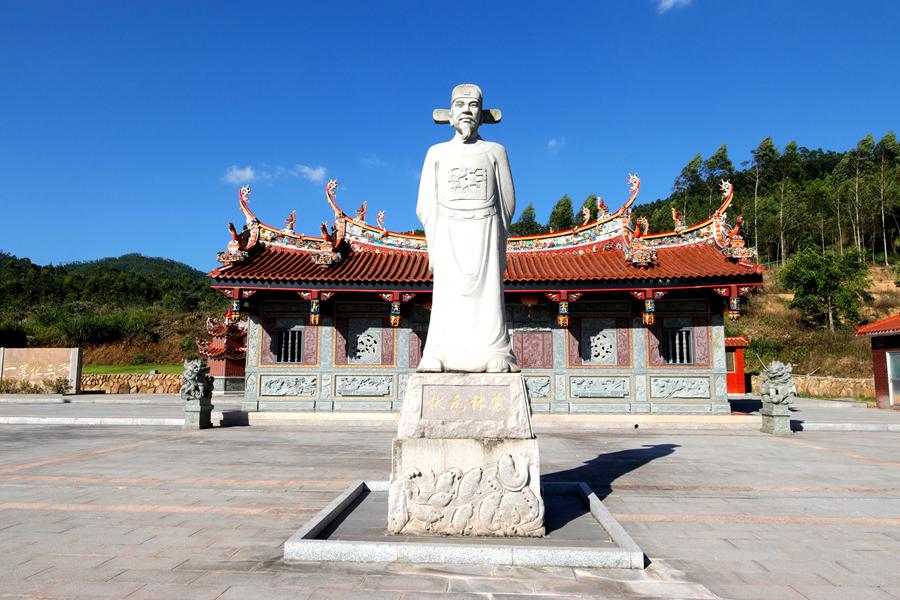 漳州歷史上唯一狀元、明代人林震雕像。長泰區融媒體中心供圖
