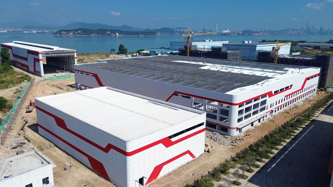 重点项目提速漳州开发区这座“水陆两栖”装备基地冲刺年底竣工(图1)