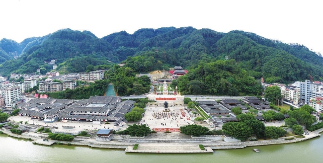 纪念朱子诞辰896周年祭典活动在朱子文化园举行（黄在锦 摄）