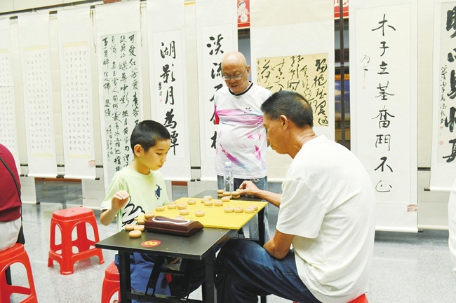 “朱子文脉·棋韵传扬”象棋友谊赛（陈建荣 摄）