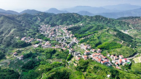 军营村全景图 （厦门市同安区委组织部供图）