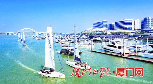 湖里有着更优越的地理位置和交通优势，城区生态环境优美、产城人融合。（本报记者 王火炎 摄）