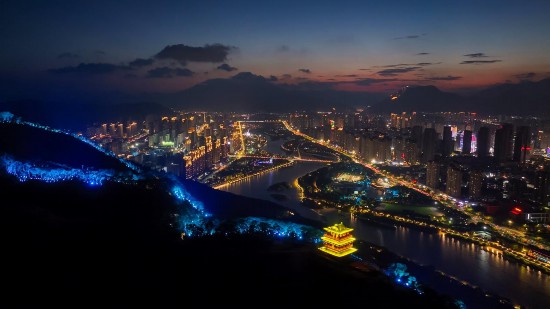 福清夜色。福清市影像中心供圖