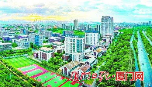 翔安數字經濟產業園是全省首個數字經濟產業園，也是全區健康醫療產業發展孵化的重要載體和平台。