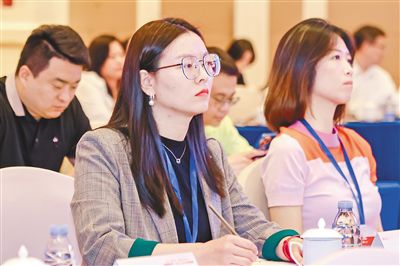 2023（第八屆）黨媒網站發展論壇現場，與會嘉賓認真聽取發言。