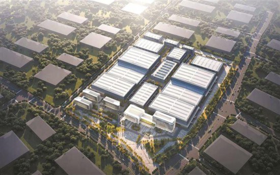 盛屯集团厦门磷酸铁锂项目效果图。（项目方 供图）
