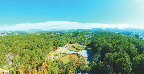 圖為長汀水土保持科教園。通訊員 朱芳彬 攝